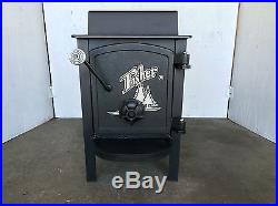 What are the features of a Fisher Papa Bear wood stove?