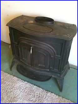 vermont castings defiant parlor furnace wood burning stove