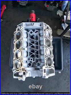 100% Stage 2 Reman Range Rover 5.0 Supercharged Engine Lr079069 2013-2017