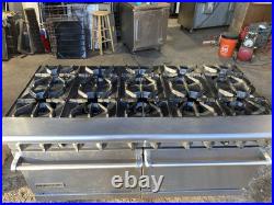 10 Burner American Range, Double Oven, ReconditionedTested, Immaculate! USA Made