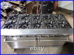 10 Burner American Range, Double Oven, ReconditionedTested, Immaculate! USA Made
