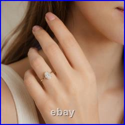 14K Yellow Gold Lab Grown Diamond Oval Cut IGI Certified 3.50 Carat Ring