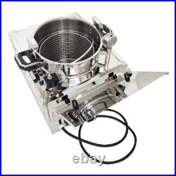 16L Electric Chicken Fried Stove, 3000W Commercial High Pressure Chicken Deep Fr