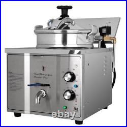 16L Electric Chicken Fried Stove, 3000W Commercial High Pressure Chicken Deep Fr