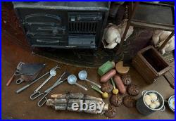 16 Scale WWII German wood stove set 2 with many extras