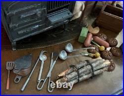 16 Scale WWII German wood stove set 2 with many extras