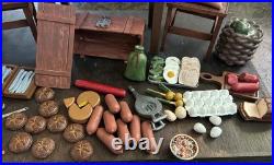 16 Scale WWII German wood stove set 3 with many extras