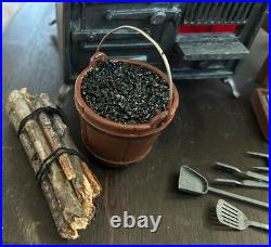 16 Scale WWII German wood stove set 3 with many extras