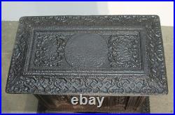 1890s Antique Victorian Cast Iron Coal Stove