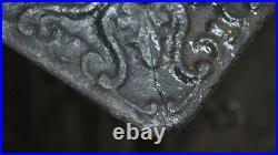 1890s Antique Victorian Cast Iron Coal Stove