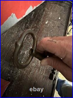 1900s Continental Stoves The Key to Success Cast Metal Advertising Sign Country