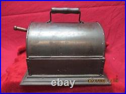 1904 Cigar Dryer, John Gowdy Mfg. Co. St. Louis, Wood Stove Top, Cast Iron & Tin