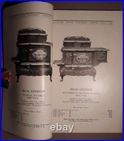 1905 Keystone Stove Foundry Spring City PA Stove Range Catalog Original++ B1-104