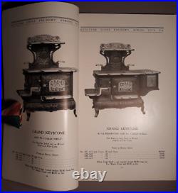 1905 Keystone Stove Foundry Spring City PA Stove Range Catalog Original++ B1-104