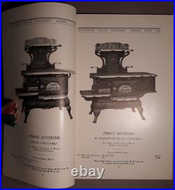 1905 Keystone Stove Foundry Spring City PA Stove Range Catalog Original++ B1-104