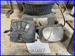 1917 cast iron parlor stove by C Emrich Columbus Ohio in Number 75