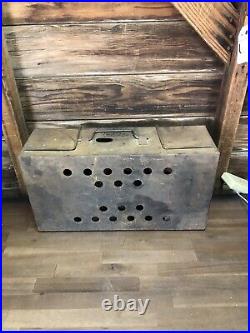 1920's Vintage Prentiss Wabers Auto Cook Kit Model 4 Two-Burner Stove As Is