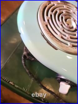 1929 Westinghouse Jade Green Metal Hot Plate Model PH-123 Vntg Stove TESTED READ