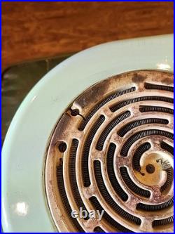 1929 Westinghouse Jade Green Metal Hot Plate Model PH-123 Vntg Stove TESTED READ