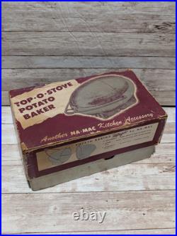 1930's Rare Raymond Barton Deco Top O Stove Na-Mac Potato Baker
