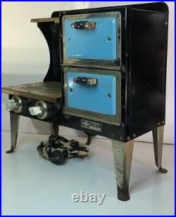 1930s CAT. NO. B27 EMPIRE DUAL OVEN & STOVE BLUE Limited Edtn withcord
