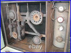 1930s COLEMAN Model 945A KITCHEN RANGE Green Enamelware Gas Stove/Oven ANTIQUE