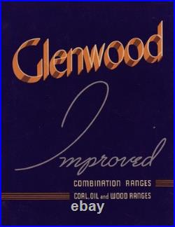 1940 GLENWOOD STOVES COOKING & HEATING Prestige Dealer Catalog with Parts List
