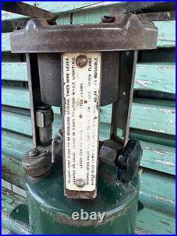 1941 Vintage Military US WW2 Field Cook Pack Stove Folding Footed (A1)