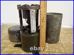 1943 Vintage Military US WW2 Field Cook Pack Stove Folding Footed (UNTESTED!) 1943 Vintage Military US WW2 Field Cook Pack Stove Folding Footed (UNTESTED!)