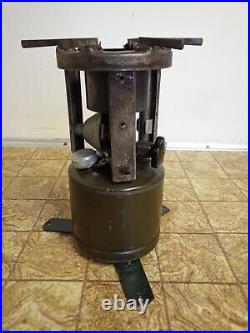1943 Vintage Military US WW2 Field Cook Pack Stove Folding Footed (UNTESTED!) 1943 Vintage Military US WW2 Field Cook Pack Stove Folding Footed (UNTESTED!)