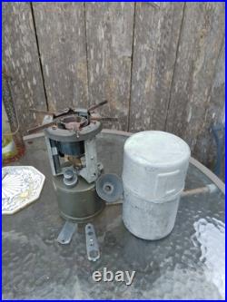 1945 US WW2 Coleman Unleaded Gasoline Stove US 1944 Leyse Canister USA