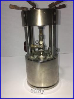 1946 US Coleman #530 A46 GI Pocket Stove withCase Funnel and Tool USA