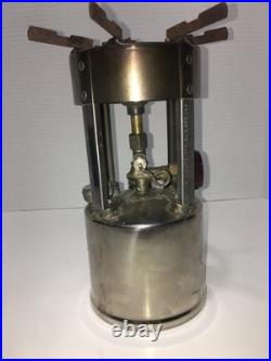 1946 US Coleman #530 A46 GI Pocket Stove withCase Funnel and Tool USA