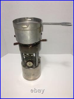 1946 US Coleman #530 A46 GI Pocket Stove withCase Funnel and Tool USA