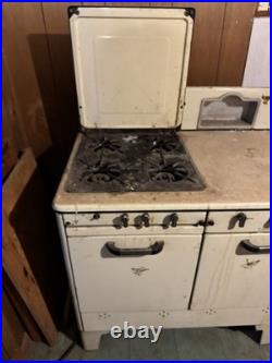 1950's Antique Glenwood Gas Stove And Oven