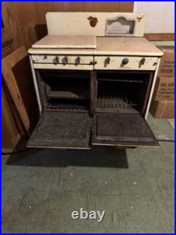1950's Antique Glenwood Gas Stove And Oven