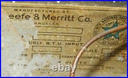 1950's O'keefe And Merritt Vtg Stove/oven, 1 Owner Well Loved, Acceptn Bst Offer