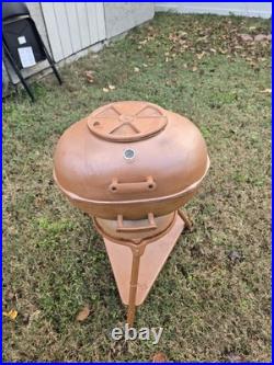 1955 Cast Iron Vintage Century Atlanta Stove Works Deluxe Cue Grill Restored