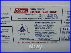 1960s Coleman Propane Portable Camp Stove M# 5423-700 RARE Made Canada