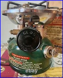 1962 Coleman 501-700 Green Sportster Stove 6/62