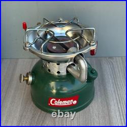 1963 Coleman 502 Camping Sportster Green Stove One Burner VINTAGE with Box