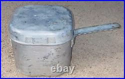 1963 Coleman 502 Sportster Single Burner Camp Stove with Case/Pots & Handle