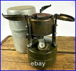 1964 Vietnam Era US Rogers M-1950 Single Burner Camp Gas Stove with Leysi Case