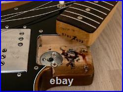 1973 Fender Telecaster Custom Vintage Guitar Mocha with Case, Bigsby & Wide Range