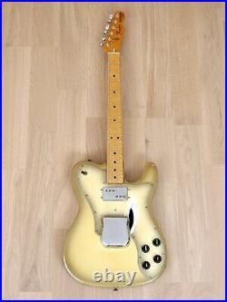 1979 Fender Telecaster Custom Vintage Electric Guitar Antigua withohc, Wide Range