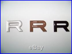 1987-1995 Range Rover Classic County 3D Letters Badge 87 88 89 90 91 92 93 94 95