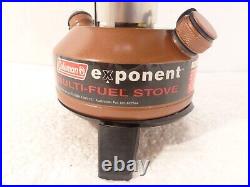 2005 Coleman 550B Exponent Single Burner Multi-Fuel Camp Stove Never Fired NEW