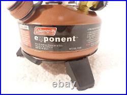 2005 Coleman 550B Exponent Single Burner Multi-Fuel Camp Stove Never Fired NEW