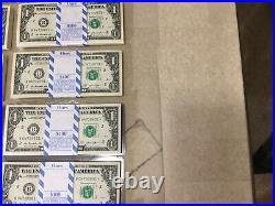 2013, Half BEP Packs New York $1 Star Notes Within Duplicated S. N. Range