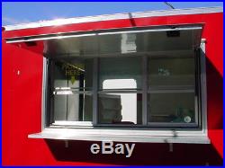 2014 24' Concession Trailer Fully Equiped 10' Hood With Ansul Fryers Stove